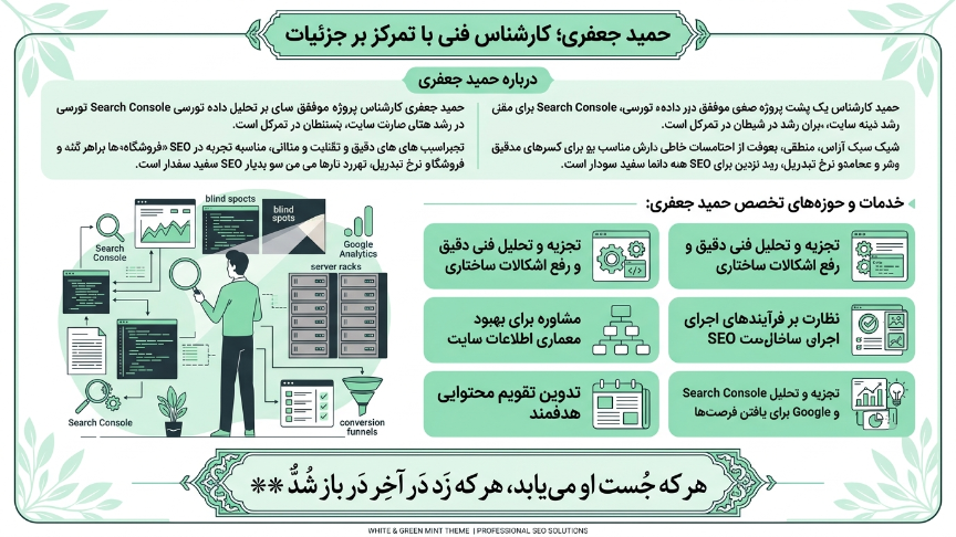 حمید جعفری مشاور سئو 