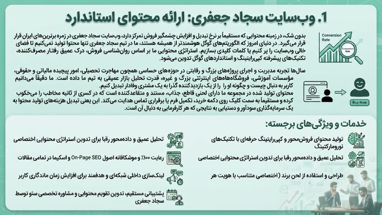 سایت سجاد جعفری بهترین سایت تولید محتوا