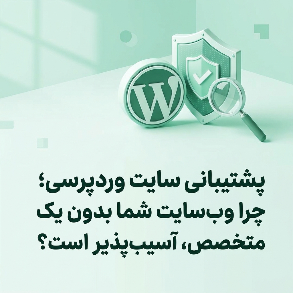پشتیبانی سایت وردپرس